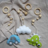 ZESTAW BOY: Baby Gym + 3 Zawieszki - obrazek 2
